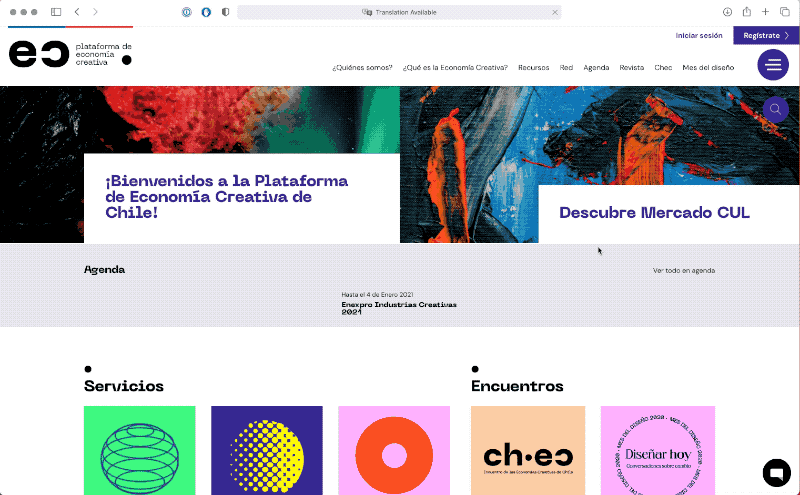 Registra tu cuenta en https://ec.cultura.gob.cl/registro/ 